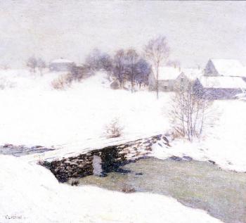 Willard Leroy Metcalf : The White Mantle